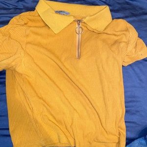 Yellow shirt